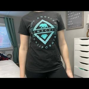 los angeles graphic tee shirt